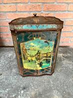 Vintage winkelblik voorraadblik antiek, Verzamelen, Blikken, Ophalen of Verzenden, Gebruikt, Overige, Overige merken