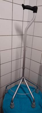 zo goed als nieuw verstelbare vierpoot wandelstok eiffelkruk, Ophalen of Verzenden, Verstelbaar