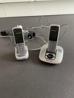 Panasonic vaste telefoon set met antwoordapparaat, Gebruikt, Ophalen of Verzenden, 2 handsets