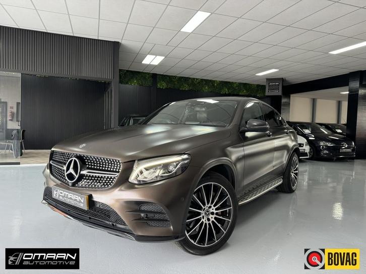 Mercedes-Benz GLC-klasse Coupé GLC 350e AMG 4MATIC Matt Brui, Auto's, Mercedes-Benz, Bedrijf, GLC Coupé, 4x4, ABS, Achteruitrijcamera
