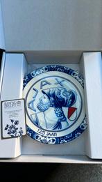 Ajax delfts blauw bord 125 jaar bestaan gloednieuw, Ophalen of Verzenden, Nieuw, Ajax, Overige typen