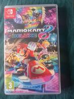 Mariokart 8 Deluxe met box, Spelcomputers en Games, Games | Nintendo Switch, Racen en Vliegen, Ophalen of Verzenden, Zo goed als nieuw