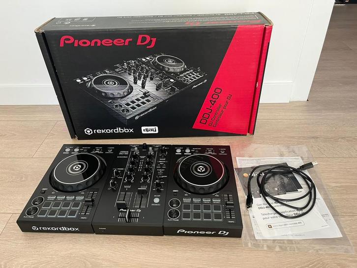 Pioneer DDJ-400 draaitafel in orginele verpakking, Muziek en Instrumenten, Dj-sets en Draaitafels, Zo goed als nieuw, Pioneer