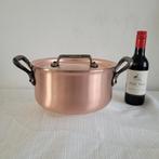 Falk culinair Dikwandige koperen pan hapjespan braadpan, Huis en Inrichting, Keuken | Potten en Pannen, Ophalen of Verzenden, Zo goed als nieuw