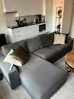 MOET WEG!! VIMLE 3-zitsbank longchair donkergrijs IKEA, Ophalen, Zo goed als nieuw, Stof