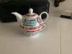 Theepot + kop, Born to shop, Johson & Brothers, Overige typen, Ophalen of Verzenden, Zo goed als nieuw, Overige stijlen