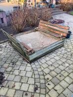 Houten zandbak, demonteerbaar, Ophalen, Gebruikt