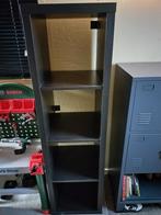 Ikea Kallax kast zwartbruin 4 vakken, Huis en Inrichting, Kasten | Boekenkasten, Ophalen, Met plank(en), Gebruikt, 50 tot 100 cm