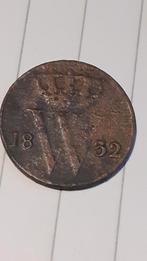 Halve cent 1832 bodemvondst, Postzegels en Munten, Munten | Nederland, Overige waardes, Verzenden