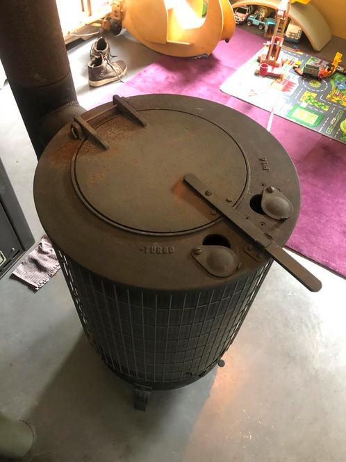 Turbo PM6 werkplaats houtkachel, Huis en Inrichting, Kachels, Houtkachel, Hout, Ophalen