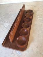 Vintage houten standaard voor tabakspijpen, Ophalen of Verzenden