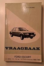 Ford Escort Vraagbaak 1980-1983, Ophalen of Verzenden