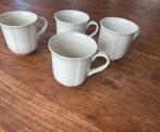 Villeroy & boch manoir 4 mokken/bekers vitro porselein, Ophalen of Verzenden, Zo goed als nieuw, Overige stijlen, Kop(pen) en/of Schotel(s)