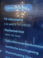 LG LED TV WebOs UH615V 55 inch, Ophalen, LED, 50 Hz, Zo goed als nieuw