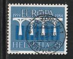 Verenigd Europa 1984 - Zwitserland, Postzegels en Munten, Postzegels | Thematische zegels, Ophalen of Verzenden, Gestempeld, Overige thema's