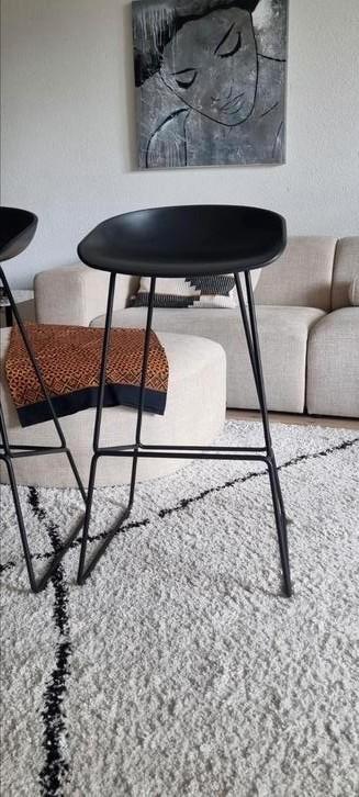 Barkruk Hay AAS 38 zwart hoogte 75cm zgan beschikbaar voor biedingen