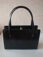 Dames handtas, klassiek model uit de jaren 60/70, Ophalen of Verzenden, Zo goed als nieuw, Blauw, Handtas