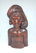 Indische (Javaanse) Buste - 30 cm hoog, Antiek en Kunst, Ophalen of Verzenden