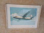 Vintage Fokker 27  Afbeelding - V. Heusden, Antiek en Kunst, Kunst | Tekeningen en Foto's, Ophalen of Verzenden