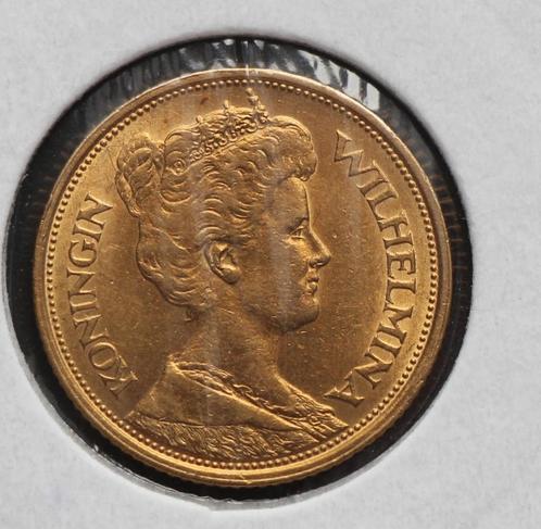 Mooi gouden vijfje - 5 gulden 1912 Wilhelmina, Postzegels en Munten, Munten | Nederland, Losse munt, 5 gulden, Koningin Wilhelmina