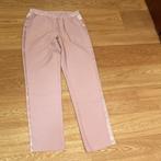 Ladress broek maat M Roze crepe satijn, Maat 38/40 (M), Verzenden, Zo goed als nieuw, Roze