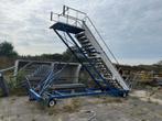 Vliegtuig trap ijzeren trap met aluminium tredes 4,30 hoog, Gebruikt, Trap, 4 meter of meer, Ophalen