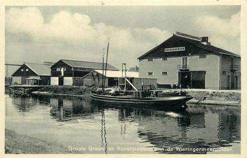 (378-388-043) Wieringermeer Graan en Kunstmestsilo s, Verzamelen, Ansichtkaarten | Nederland, Noord-Holland, Verzenden