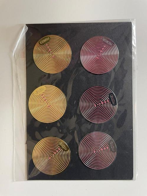 6 anti stralings stickers - per zakje -voor o.a. op telefoon, Sport en Fitness, Gezondheidsproducten en Wellness, Nieuw, Overige typen