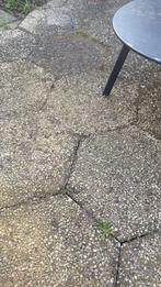 Tegels 6 kant +- 8m2, Tuin en Terras, Tegels en Klinkers, Ophalen of Verzenden, Beton, Terrastegels