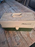 Vintage Shakespeare viskoffer gevuld, Ophalen of Verzenden, Gevuld, Gebruikt