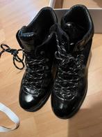 Manfield lak laarzen boots maat 41 zwart zgan, Kleding | Dames, Schoenen, Ophalen of Verzenden, Zo goed als nieuw, Zwart