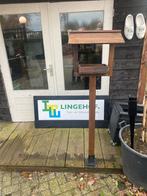 Vogel voederhuis met schroef terras voet of grondpen €79,00, Tuin en Terras, Vogelhuisjes en Vogelbaden, Ophalen, Nieuw