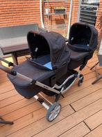 Dubbele kinderwagen Zoom, Kinderen en Baby's, Tweelingen en Meerlingen, Ophalen, Zo goed als nieuw, Kinderwagen of Buggy