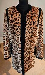 Tara Jamon Jas - Maat L - Panterprint, Maat 38/40 (M), Bruin, Zo goed als nieuw, Tara Jamon