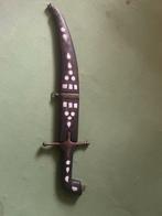 Antiek Turks Janbiya Dolk met Parelmoer, Ophalen of Verzenden