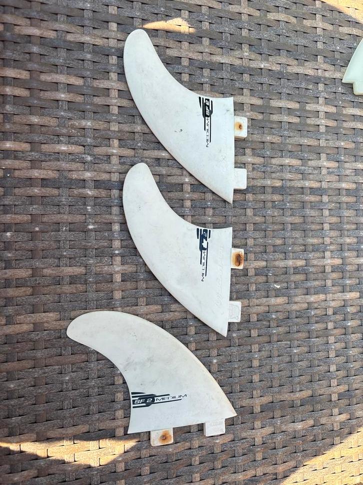 Surfboard Vinnen Set - Diverse Types, Watersport en Boten, Windsurfen, Gebruikt, Overige typen, Met vin(nen), Ophalen of Verzenden