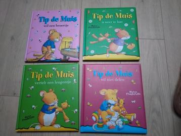 Tip de muis boeken 4 stuks beschikbaar voor biedingen