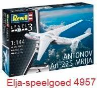 Modelbouw Revell 1:144 Antonov An-225 Mrija 4957 modelbouw, Hobby en Vrije tijd, Modelbouw | Vliegtuigen en Helikopters, Nieuw