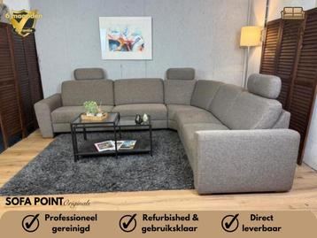 GRATIS LEVERING Ruime Grijze Hoekbank beschikbaar voor biedingen