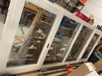 Houten Kozijn + ramen Gelakt 3 meter bij 1.25 meter, Ophalen, Nieuw