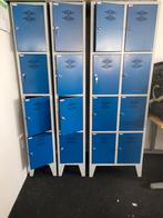 Metalen Lockerkasten - 3 Stuks (2x5, 1x10), Huis en Inrichting, Kasten | Lockerkasten, Ophalen