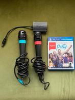 SingStar Ultimate Party + microfoons PS4, Online, Overige genres, Ophalen of Verzenden, Zo goed als nieuw
