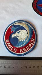 Patch f-15 eagle keeper op soesterberg 32nd tfs, Verzamelen, Luchtvaart en Vliegtuigspotten, Ophalen, Zo goed als nieuw, Patch, Badge of Embleem