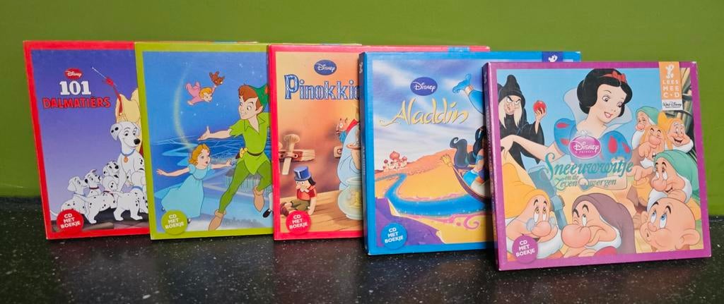 Luister cd's en boekjes Disney, Ophalen of Verzenden, Overige figuren, Overige typen