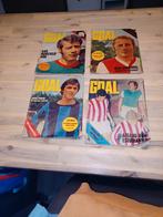 Goal tijdschriften 1970 voetbal international, Ophalen of Verzenden, Gelezen