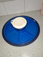 Tupperware Serveerschaal met Deksel, Ophalen of Verzenden, Zo goed als nieuw, Wit, Schaal