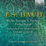 NIEUW 3CD Bach: Violin Sonatas, Cello Suites (tr. Leonhardt), Cd's en Dvd's, Cd's | Klassiek, Boxset, Kamermuziek, Ophalen of Verzenden