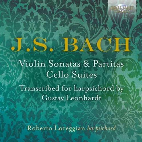 NIEUW 3CD Bach: Violin Sonatas, Cello Suites (tr. Leonhardt), Cd's en Dvd's, Cd's | Klassiek, Nieuw in verpakking, Kamermuziek