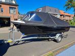 Remus 470 + Mercury 15pk + Riba trailer, Watersport en Boten, Sloepen, 10 tot 30 pk, Zo goed als nieuw, 3 tot 6 meter, Buitenboordmotor
