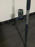 Dam spinhengel, Watersport en Boten, Hengelsport | Roofvissen, Ophalen of Verzenden, Zo goed als nieuw, Complete set